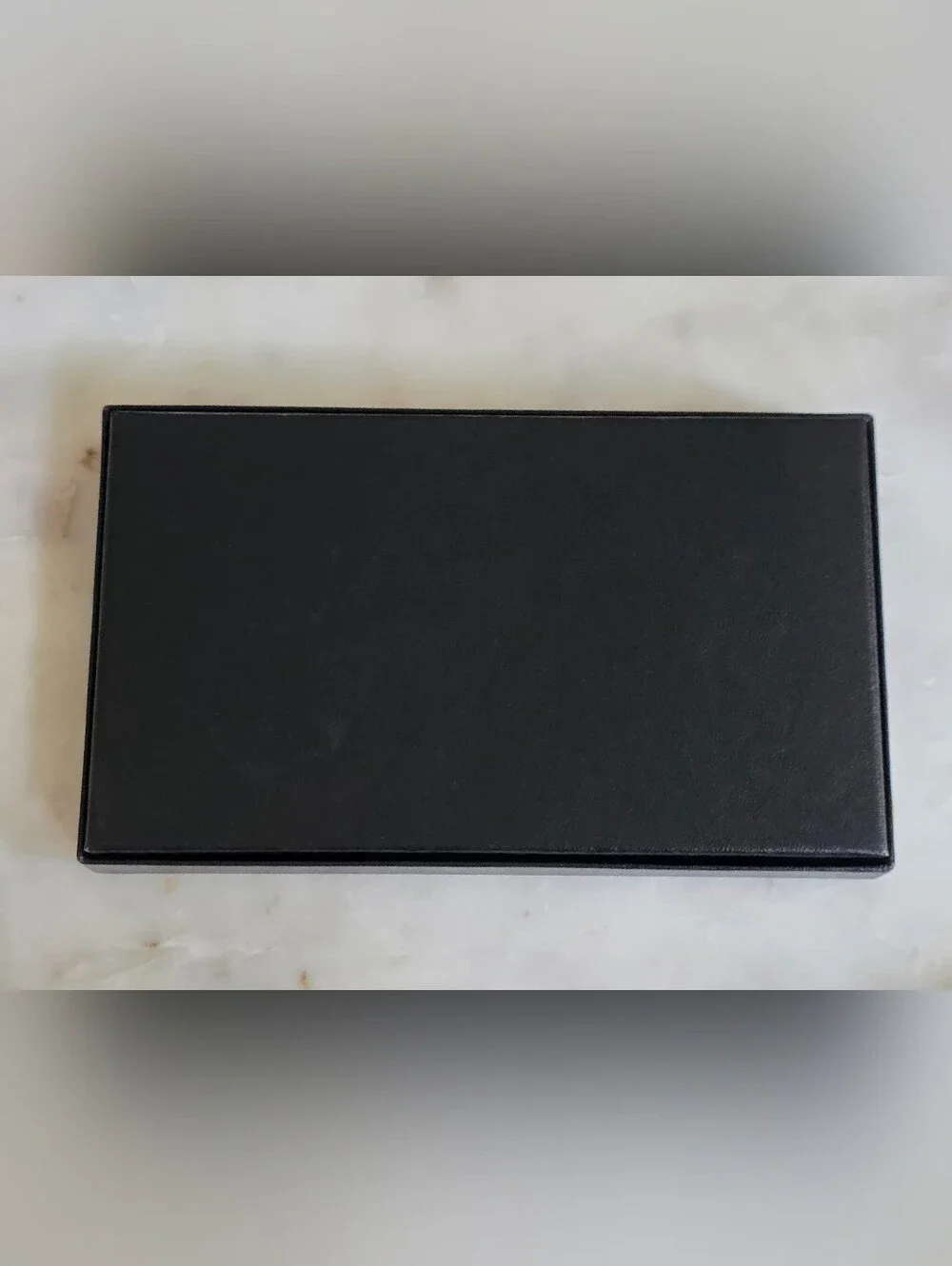 Authentic Chanel Long Wallet Gift Box W/ Dust Cover & Card- 8.1